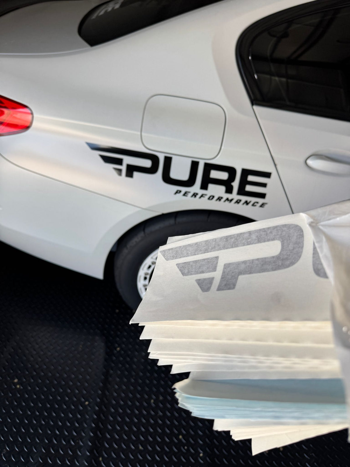 Pure Performance Vehicle Decal